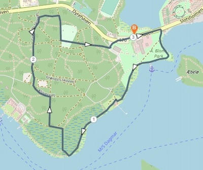 3km Hotel Skanderborghus